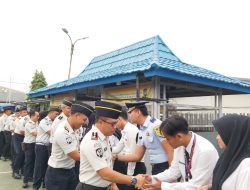 Apel Perdana Kepala Rutan Kelas I Palembang, Aris Supriyadi Tekankan Integritas dan Nama Baik Institusi