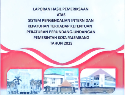 Kelebihan Pembayaran Proyek Capai Rp47 Miliar, Rekomendasi BPK terhadap Pemkot Palembang Disorot