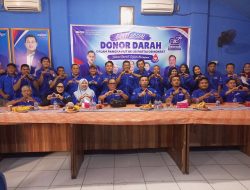 HUT ke-25 Demokrat Palembang, Donor Darah Lampaui Target: “Setetes Darah, Sejuta Harapan”
