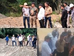Tebat Danau Karet Ditata Jadi Sentra Ikan, Bupati Lahat Cek Progres Pembangunan