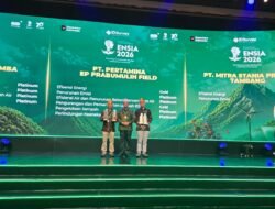 Dorong Operasi Hulu Migas Berkelanjutan, Pertamina EP Prabumulih Raih 6 Penghargaan di ENSIA 2026