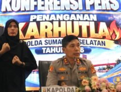 Lindungi Lingkungan dan Masyarakat, Polda Sumsel Perkuat Penindakan serta Pencegahan Karhutla
