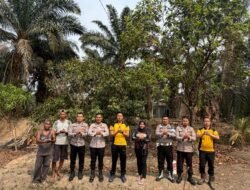 Peduli Kelestarian Lingkungan, Kapolsek Batanghari Leko IPTU Agum Marenra Pimpin Kegiatan Green Policing